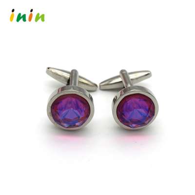 Hot selling bulk mens gemstone cufflinks manufacturers